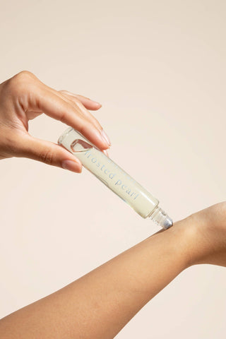 Frosted Pearl Perfume Roller - The Red Thread Boutique