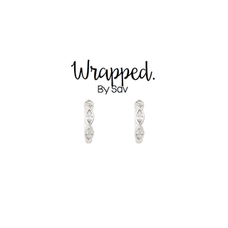 Gemma Huggies: Yellow Gold - The Red Thread Boutique
