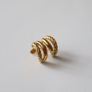 Gia Hoops | Double Hoop - The Red Thread Boutique