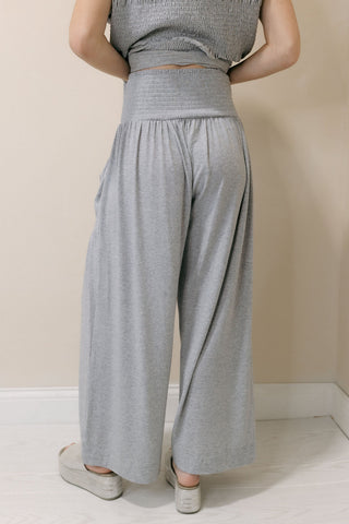 Good Feels Knit Set, Grey - The Red Thread Boutique