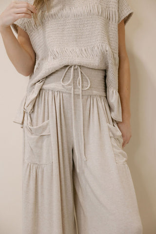 Good Feels Knit Set, Taupe - The Red Thread Boutique