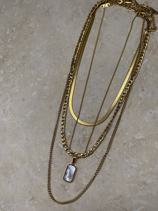 Gwenyth Necklace set: Gold - The Red Thread Boutique