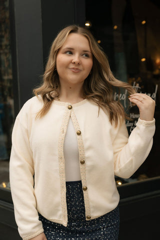 Halle Fleece Cardigan - The Red Thread Boutique