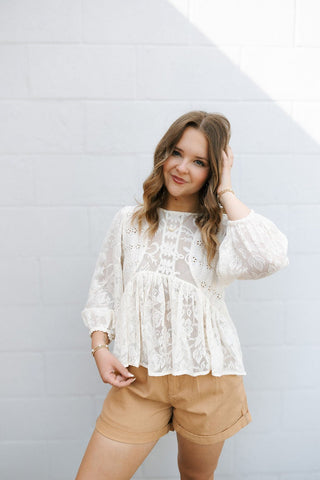 Harleigh Shorts, Khaki *final sale* - The Red Thread Boutique