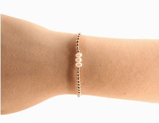 Harper Pearl Bracelet Standard 6.75 inch - The Red Thread Boutique