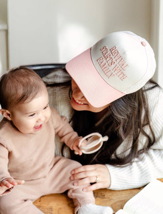 Hat: Revival Starts with Family: Pink - The Red Thread Boutique