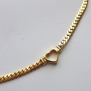 Heart Choker | Chunky Statement Necklace - The Red Thread Boutique