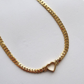 Heart Choker | Chunky Statement Necklace - The Red Thread Boutique