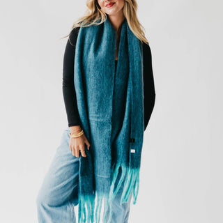 Helga Blanket Scarf: Tan - The Red Thread Boutique
