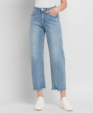 High Rise Barrel Jean - The Red Thread Boutique
