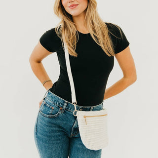 Hollow Westlyn Bum Bag: Black - The Red Thread Boutique