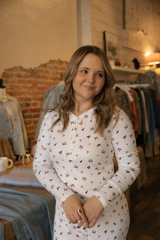 Holly LS Top, White by Z Supply *final sale - The Red Thread Boutique