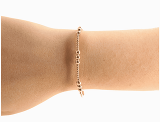 ILY Gold Bracelet Standard 6.75 inch - The Red Thread Boutique