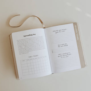 Inspirational Productivity Journal - The Red Thread Boutique