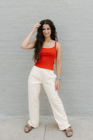 Jaidynn Rib Tank, Red by Z Supply *final sale - The Red Thread Boutique