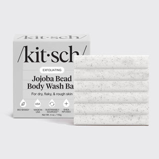 Jojoba Bead Exfoliating Body Wash Bar - The Red Thread Boutique
