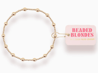 June Gold Bracelet Standard 6.75 inch - The Red Thread Boutique