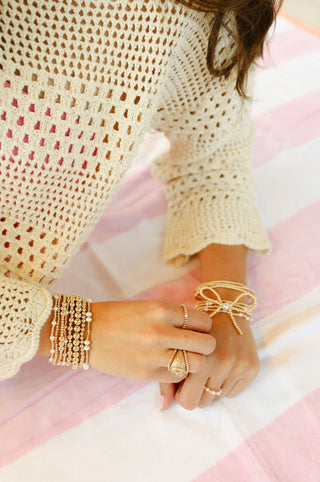 June Pearl Bracelet: Standard 6.75 inch - The Red Thread Boutique