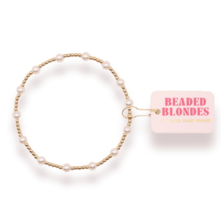 June Pearl Bracelet: Standard 6.75 inch - The Red Thread Boutique
