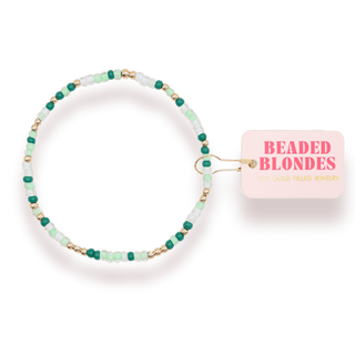 Kappa Delta Sprinkle Bracelet: Standard 6.75 inch - The Red Thread Boutique