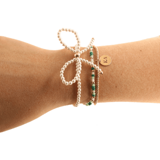 Kappa Delta Sprinkle Bracelet: Standard 6.75 inch - The Red Thread Boutique