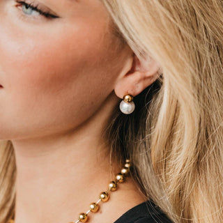 Kelly Pearl Drop Earrings - The Red Thread Boutique