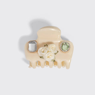 KitschPop™️ Cloud Clip 7pc Set Vintage - Pearlized Cream - The Red Thread Boutique