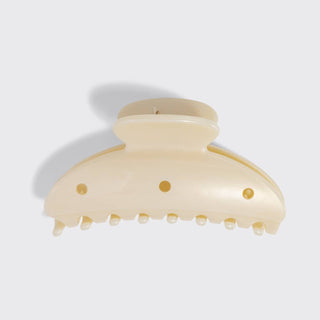 KitschPop™️Curved Claw Clip 7pc Set Vintage - Pearlized Cream - The Red Thread Boutique