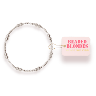 Leah Bracelet in Silver: Standard 6.75 inch - The Red Thread Boutique