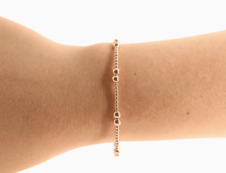 Leah Gold Bracelet Standard 6.75 inch - The Red Thread Boutique