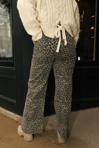 Leopard Pants - The Red Thread Boutique