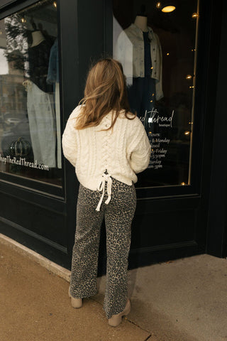 Leopard Pants - The Red Thread Boutique
