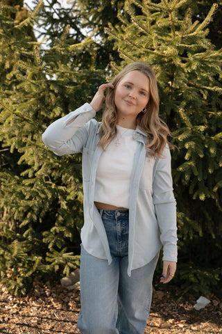 Lewis Shirt, Blue Stripe - The Red Thread Boutique