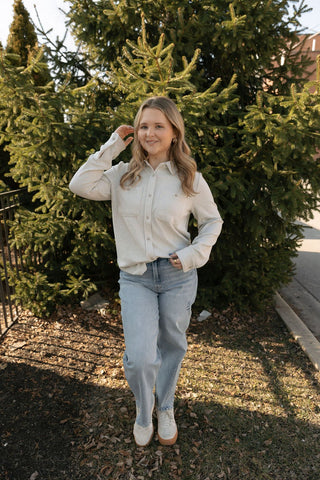 Lewis Shirt, LtGrey Heather - The Red Thread Boutique