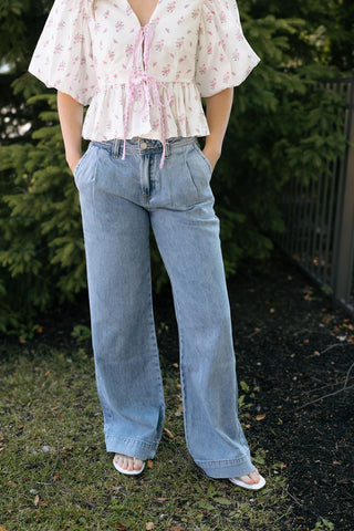 Lightweight Drapey Trouser *final sale - The Red Thread Boutique