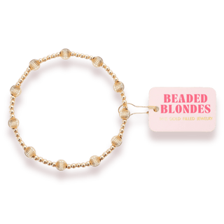 Lively Fluted Bracelet: Standard 6.75 inch - The Red Thread Boutique