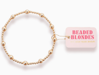 Lively Gold Bracelet Standard 6.75 inch - The Red Thread Boutique