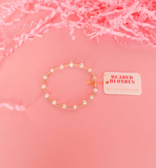 Lolo Beaded Bracelet: Standard 6.75 inch - The Red Thread Boutique