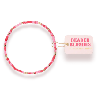 Love Bug Sprinkle Bracelet: Standard 6.75 inch - The Red Thread Boutique