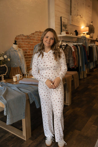 Luxe Holly Pant, White by Z Supply *final sale - The Red Thread Boutique