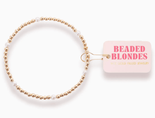 Madi Pearl Bracelet Standard 6.75 inch - The Red Thread Boutique