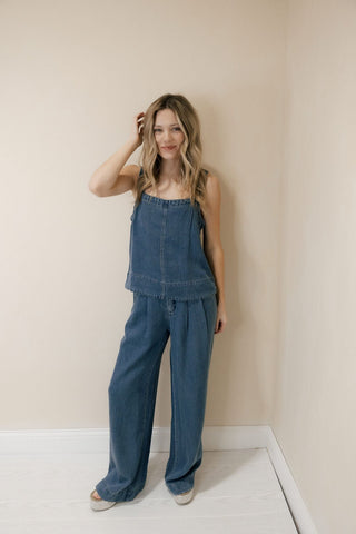 Maelis Pants, Denim Blue - The Red Thread Boutique
