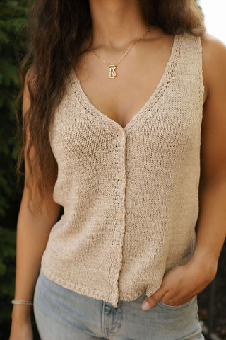 Mage Sweater Vest, Natural by Z Supply *final sale - The Red Thread Boutique