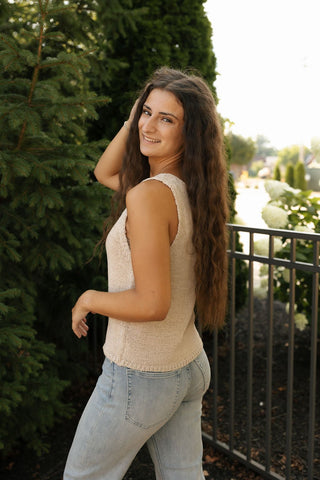 Mage Sweater Vest, Natural by Z Supply *final sale - The Red Thread Boutique