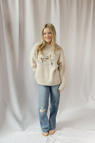 Mallori Duck Sweater - The Red Thread Boutique