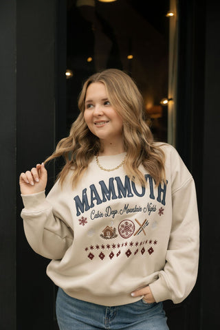 Mammoth Graphic Crew Sweatshirt *final sale - The Red Thread Boutique