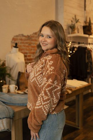 Mari Pullover, Cafe Au Lait - The Red Thread Boutique