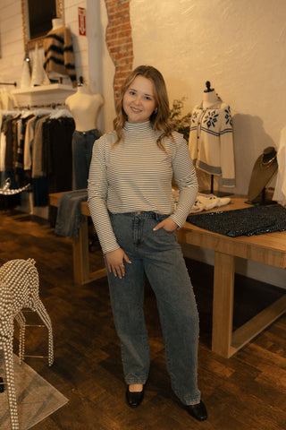 Marla Studded Jeans - The Red Thread Boutique