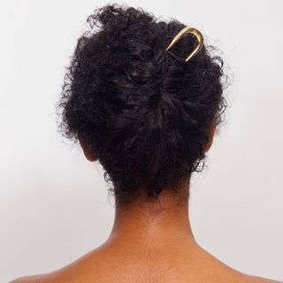 Metal French Hair Pin Gold - The Red Thread Boutique