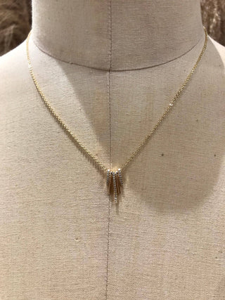 Mini Bar Necklace - The Red Thread Boutique